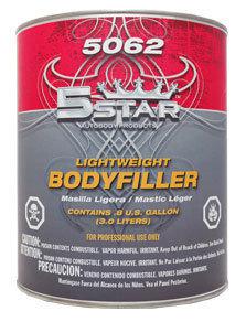 Lightweight body filler