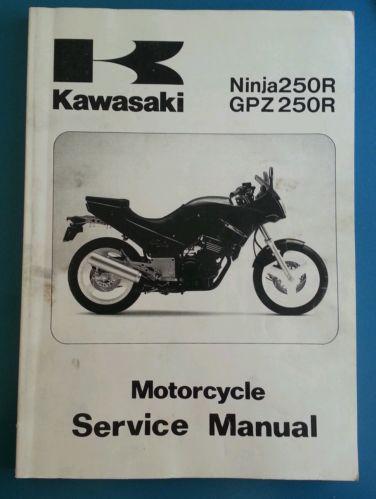 Genuine 1986 1987  kawasaki ninja250r gpx250r service manual 1986-1987 86 87