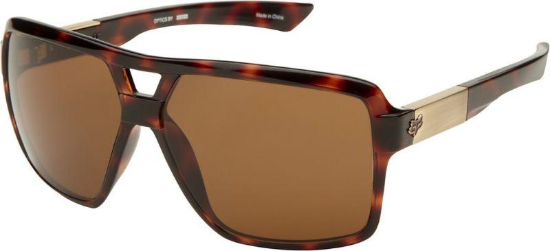 Fox the clarify sunglasses brown tortoise frame bronze motocross 2013