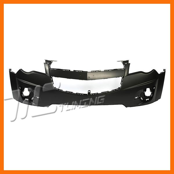 10-12 chevy equinox black front bumper cover primered penel replacement