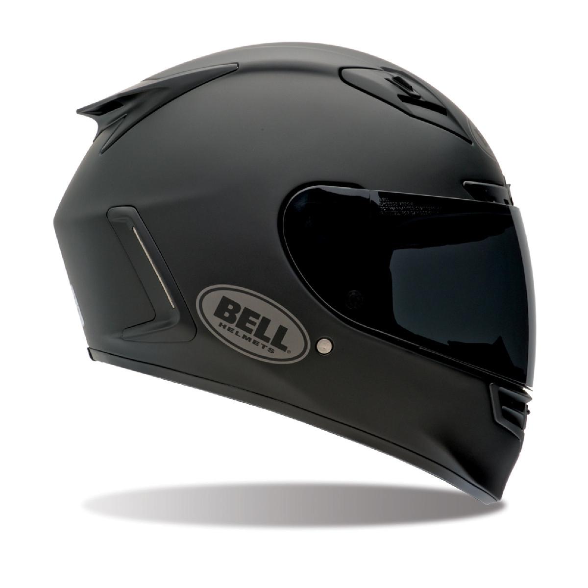 Bell star matte black xs-2xl motorcycle race helmet new