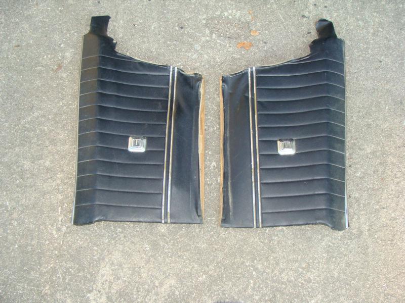 1965-66 pontiac bonneville convertible interior rear side panels 