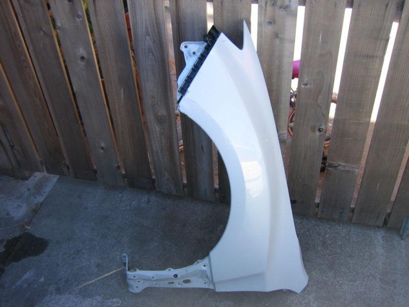 2008-2011 subaru impreza outback sport wrx sti left fender (white) oem