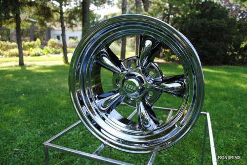 14x7 "american racing torq thrust chrome nova gm chevy pontiac olds  wheel 