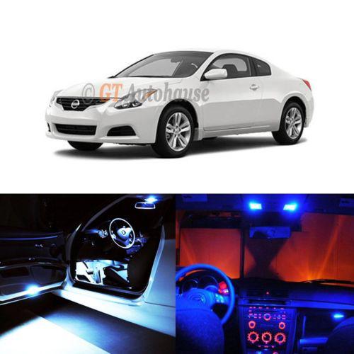 2007 - 2012 nissan altima coupe 7-light led full interior lights package deal