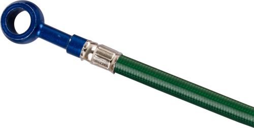 Green lines &amp; blue banjos stainless steel hyd. clutch line galfer fk003d20cl-13