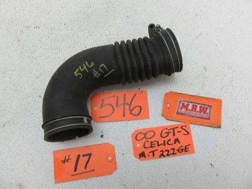 00-05 celica gts gt air intake hose tube 17881-22020 2zzge oem 1.8l engine oem