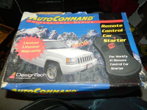 Auto command remote control car starter model 25523