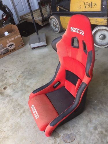 Sparco fighter racing seat