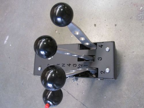 Lightning rod shifter for factory consoles. like hurst and lenco shifter in one.