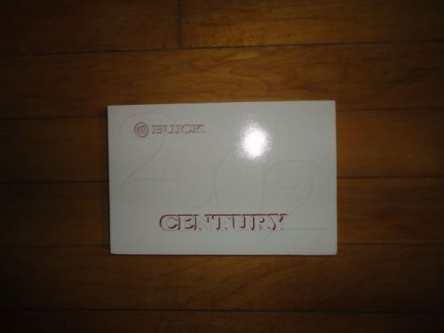 2002 buick century owners manual