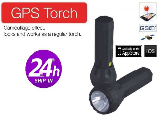 Free gift! 2 in 1 flashlight torch human hidden gps tracker free miitown track