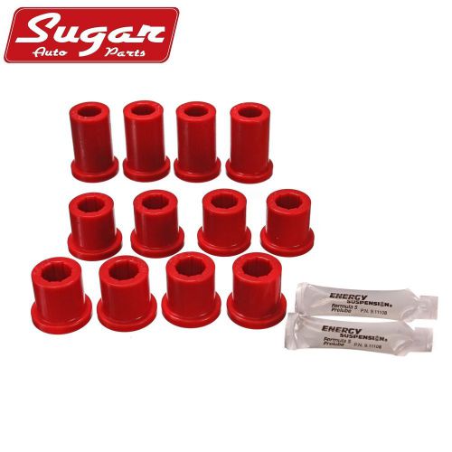 Energy suspension 8.2102r leaf spring bushing set fits 79-85 4runner pickup