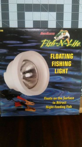 Night-blaster fish-n-lite fl-208 floating fish light 12 volt 8 ft cord