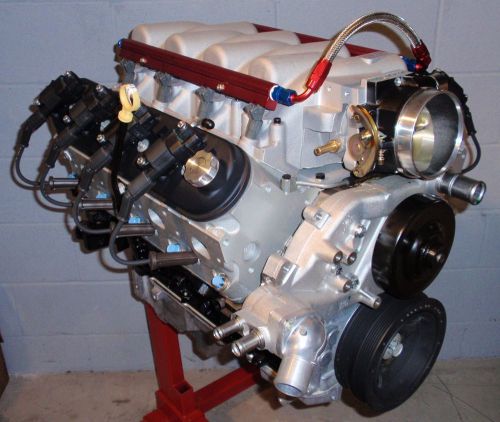 Chevy 6.0l 366 lq4 ls2 ls6 /404 horse complete fi crate engine/pro-built/370 new