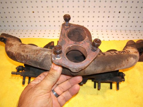 Volvo 1968 144 s 4 cyl dual carbuetor intake / exhaust combo oem 1 manifold only