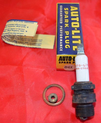 Vintage nos auto-lite b4x spark plug