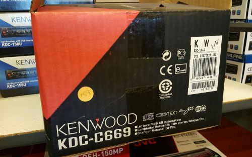 Kenwood kdc-c669 6 cd changer