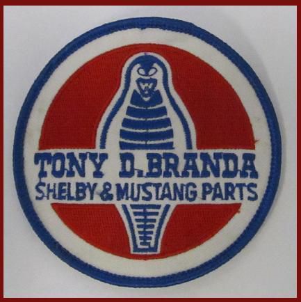Branda performance shelby &amp; mustang parts patch