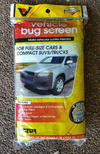 Victor vehicle bug screen for full-size cars &amp; compact suv&#039;s / trucks travel