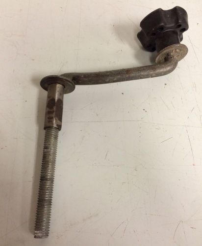 Snowmobile tie down crank with long handle - 1/2&#034; diameter