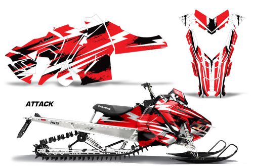 Amr racing sled wrap polaris axys sks snowmobile graphics sticker kit 2015+ at r