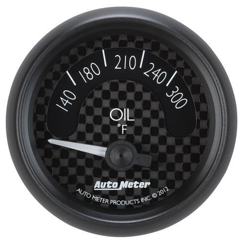 Auto meter 8048 gt series; electric oil pressure gauge