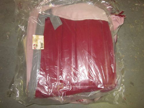65 chevelle convertible red seat covers full set with bench front seat