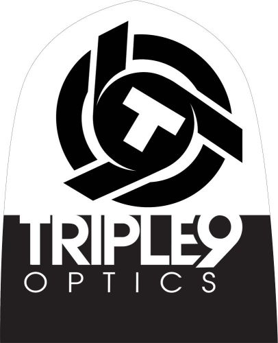 Triple 9 logo beanie (black/white)