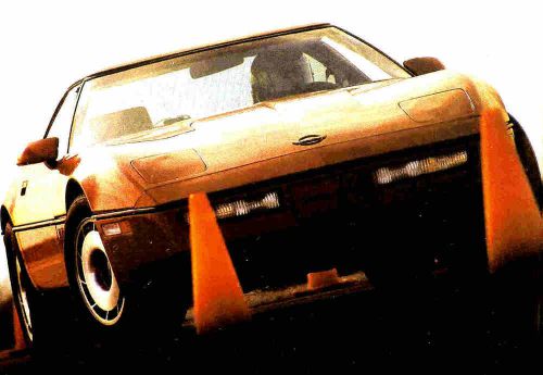 1984 chevy corvette large deluxe factory brochure -chevrolet corvette