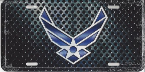 Air force new logo license plate - laf45