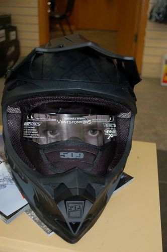 509 helmet black ops snowmobile mx atv utv matte black smb-15hab-ko-xx size 2x
