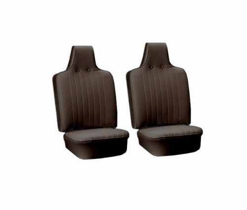 70-72 vw bug sdn original seat upholstery front+rear, basketweave (choose color)