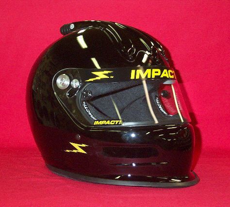 Impact super charger top air helmet gloss black sa2015 your choice of m,l,xl