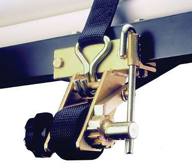Ladder rack ratchet straps for square tube - made in usa - 1 pair (2) straps