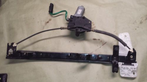 Passenger&#039;s front window regulator &amp; motor, jeep grand cherokee 99-01 wj