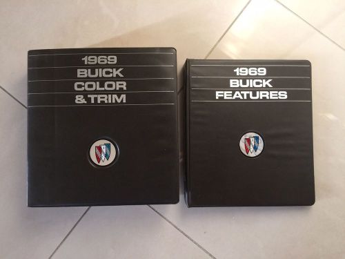 1969 buick feature color and trim books riviera wildcat electra skylark