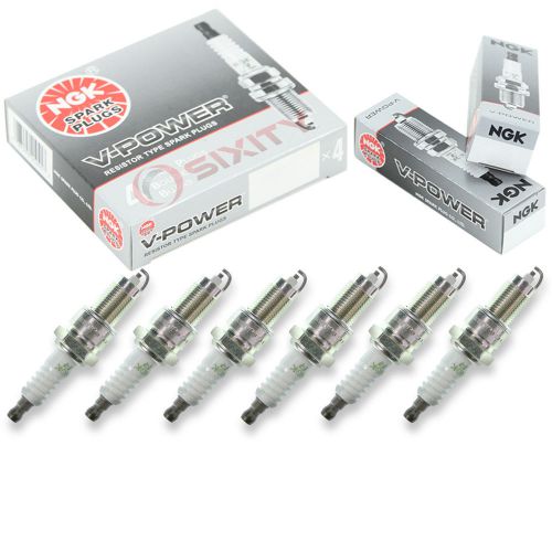 6 pc 6 x ngk v-power plug spark plugs 6334 zgr5c 6334 zgr5c tune up kit set bg