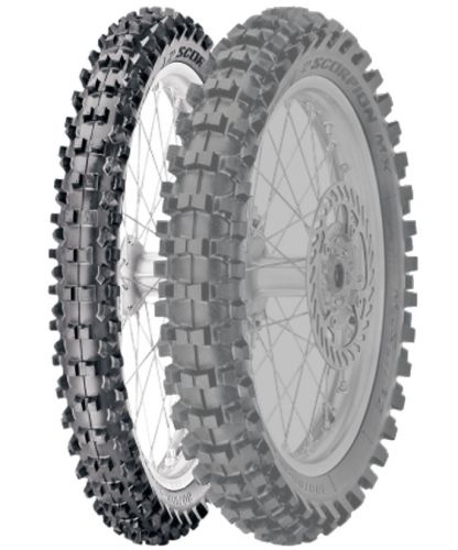 Pirelli scorpion mxms soft to mid-hard terrain mx front tire 70/100-19 (1664300)