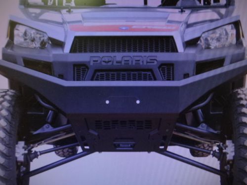 Polaris xp 900 2013 2014 2015   sheet metal front bumper dragonfire black