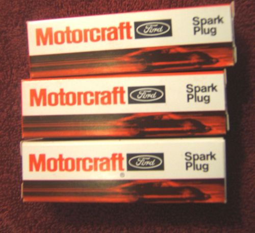 Awsf42c motorcraft spark plugs ford lot of 3