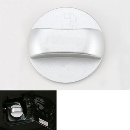 1x silver oil filler tank gas cover fuel cap aluminum for jimny 07-15
