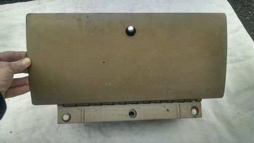 67 68 ford mustang glove compartment lid box liner complete hinge latch oem