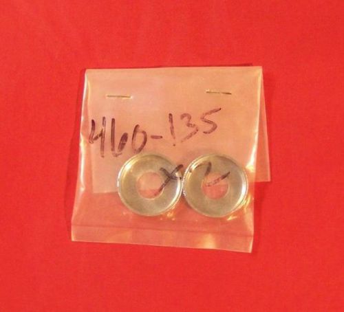Mgb: chromed cupped washers (2) / also for mga, mgc, mm / #460-135 (new in pack)