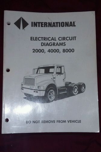 International  electrical circuit diagram manual 1087545-r1 2000, 4000, 8000