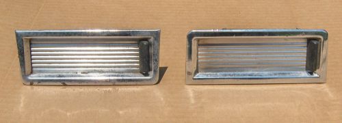 1955 &amp; 1956 packard 400 rear ash trays - pair