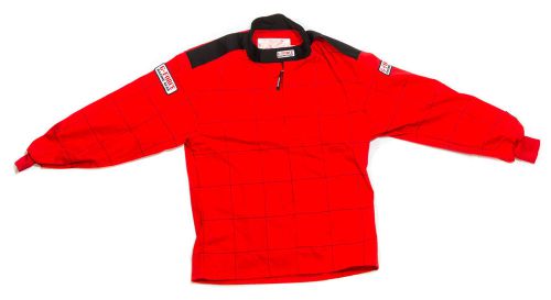 G-force red large single layer gf125 driving jacket p/n 4126lrgrd