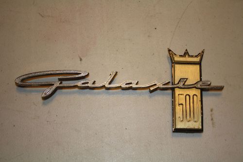 Vintage 1963 ford galaxie emblem