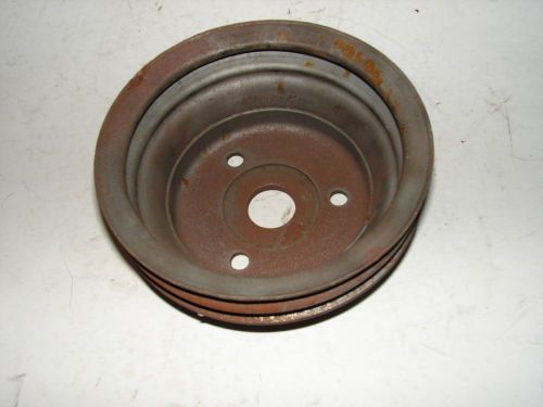 Used bbc sbc original gm #3956666 ag crank shaft pulley camaro chevelle