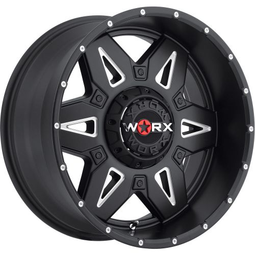 20x9 black worx ledge 807 5x150 +25 rims discoverer stt pro 275/65/20 tires